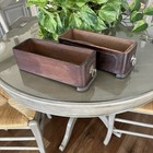 2    domestic    Antique Treadle Sewing Machine Ornate Wooden Cabinet Drawers