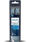 Philips Sonicare C3 Plaque Removal white Toothbrush Heads  Black - 2 Brush Heads