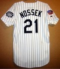 1997 Chicago White Sox Joe Nossek  21 Game Worn Mlb Jersey