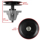 2 Spindle Assembly For Mtd 918-04822b 918-04950 918-04889 618-04822 918-04822