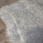 Pink Mauve Silky Mink Sherpa Security Baby Blanket Lovey 35   x28   