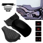 Rear Short Fender W  Taillight For Harley Softail Street Bob Low Rider Solo Seat