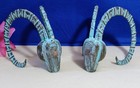 Vintage Dolbi Cashier Ibex Gazelle Antelope solid Brass Bookends italy dazzling 