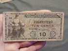 1948-51 Us Mpc 10 Cents Military Payment Certificate Series 481