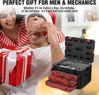 Craftsman 450 Piece Mechanics Tool Set W case Wrenches Sae Metric 268 298 New