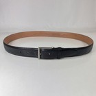 Kirkland Signature Black Italian Full Grain Leather Dress Belt - Men s Size 44