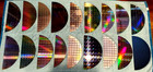 18 Pc Lot Half Moon Silicon Semiconductor Lithography 300mm Wafer Slices Copper