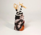 Hopi-tewa Koshari Clown Katsina Doll Carving By Neil David Sr  6  Tall - Signed