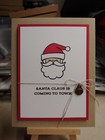 Stampin Up Paper Pumpkin Alternate   Santa Is Coming   Card Kit  Makes 4  Bells
