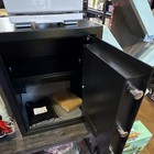 Black Electronic Drop Slot Safe With Adjustable Shelves Matte Metal 3cubic Ft