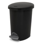 Sterilite 2 6 Gallon Ultra    Stepon Wastebasket  Small Trash Can  Step On To Open