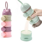 4-layer Baby Milk Powder Formula Dispenser Bottle Container Storage Box