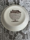 1983 Royal China Apricot Orange Ice Cream Recipe Pie Plate - Country Harvest
