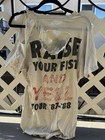 Vintage Alice Cooper T-shirt Raise Your Fist And Yell Tour 87-88 Rare
