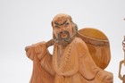 Hand Carved Olive Wood Camel   Merchant Figure Set Holy Land Bethlehem