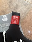 Speedo Adult Life Jacket Vest Black   Gray Size Xs small 90lbs 