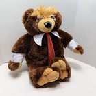 Authentic Trump Trumpy Bear Deluxe Plush Trump Bear With Pack Away American Flag