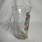Marvel Comics Multi Character 16oz Tall Glass Ironman cap America spiderman thor