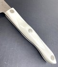 Cutco French Chef Knife 1725 Pearl White Blade Nicks