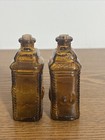 Philadelphia Berrings Apple Mini Amber Bottle W cork Top Lot Of 2