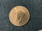 1929 United Kingdom Great Britain George V Silver Florin 2 Shillings Coin