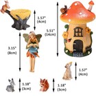 Fairy Garden Accessories Kit With Miniature Figurines  Fairy Village Kit For    
