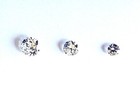 White Round Cubic Zirconia Loose Aaaaa Cz Lots 1 -15mm Gems -  Usa Seller