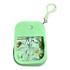 4 Power Mist 2 Flavors Hydrating Hand Sanitizer Spray Silicone Case Keychain
