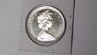 Proof-like 1967 Canada Silver Dollar Flying Goose Commemorative Cleaned  42124 
