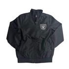 Las Vegas Raiders Zip Windbreaker With Left Chest Team Logo
