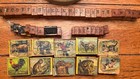 Antique  Zinc Letterpress Stamp Full Alpha Number   Animal Printing Blocks