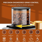 Wancle Conical Burr Coffee Grinder  Coffee Bean Grinder With Adjustable Grind