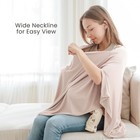 Knit Nursing Cover For Breastfeeding  360 Full Privacy Breathable Breastfeedi   