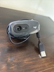 Logitech C270 Hd Webcam 720p Model V-u0018 Built In Microphone Tested