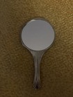 Vintage Handheld Silver Plated Mirror Makeup Vanity Mirror With Handle