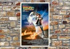 1985 Back To The Future Vintage Movie Poster Print 36x24 Style A 9mil Paper