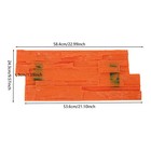 Concrete Mold  Texture Mat cement Texture Mold 58 4 24 3 3cm 22 99 9 57 1 18in