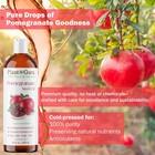 Pomegranate Seed Oil Cold Pressed Unrefined 100  Pure Natural For Skin Face Hair