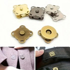 20pair Magnetic Plum Snap Button Closures Clothes Handbag Fasteners Sewing Craft