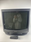 Sony Trinitron 20  Kv-20m20 Crt Tube Tv Retro Gaming W  Oem Box   Remote Tested