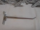 Vtg Peg Board 1 4  Diameter Steel Chrome Hooks Lot Of 30  For Displaying Items