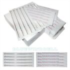 50 Pcs Disposable Sterile Tattoo Needles Mix Size 3 5 7 9rl  5 7 9rs   5 7 9m1