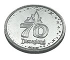 Disneyland 70th Anniversary Coin Medallion Tinker Bell