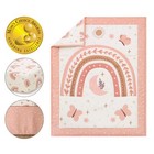 The Peanutshell 3 Piece Baby Crib Bedding Set For Girls - Newborn  Infant   T   