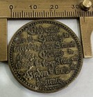 Unique Vintage Serenity Prayer Addiction Sobriety Recovery Chip Token Coin Medal