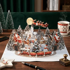 Pop Up Christmas Card  3d Christmas Cards merry Christmas Card Gifts For Friends