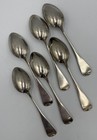 Sterling Gorham Whiting Teaspoons Antique Rosette Pattern Monogram Very Good Con
