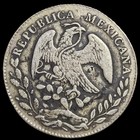 Mexico Second Republic 8 Reales 1874 Pi Mh San Luis Potosi Mint 