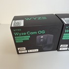 Wyze Cam Og Camera 1080p - Indoor outdoor Wired - Bundle Of 2 New Black Cameras