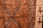 Large Vintage Tapa Bark Cloth Panel  Tonga  Polynesian  80  X 76 